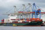 BELLA  SCHULTE , Containerschiff , IMO 9453365 , Baujahr 2011 , 261 x 32 m , 4250 TEU , Hamburger Hafen  19.06.2015