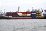 BF  FORTALEZA , Feederschiff , IMO 9130432 , Baujahr 1996 , 122 x 18m , 700 TEU , Hamburg-Hafen 14.03.2016
