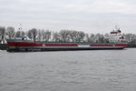 ELBEBORG , Frachtschiff , IMO 9568249  ,Baujahr 2011 , 145 x 16m , 14.03.2016 , Hamburg-Hafen
