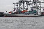 HENNEKE RAMBOW , Feederschiff , IMO 9354430 , Baujahr 2007 , 134 x 23m , 868 TEU , 14.03.2016 Hamburg-Hafen