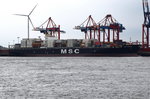 MSC ORIANE , Containerschiff , IMO 9372482 , Baujahr 2008 , 5782 TEU , 277 x 40m , 29.04.2016 Hafen-Hamburg