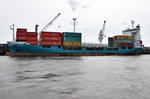 RAGNA , Feederschiff , IMO  9173329 , Baujahr 1998 , 508 TEU , 101 x 18m , 29.04.2016 Hafen-Hamburg