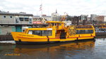 WOLFGANG BORCHERT (2) (ENI 051 14630) am 9.1.2016, Hamburg, Elbe Betriebshof St. Pauli  /

Einmann-Fährschiff / HADAG / Lüa 27,76 m, B 6,45 m, Tg 1,42 m / 1 Diesel, Deutz, 550 kW, 748 PS,  1 Propeller, 11 kn, 1 Querstrahlruder / 210 Pass., / 1993 bei Grube, Oortkaten, Hamburg / 2007 Umbau bei SSB, Oortkaten, Lüa 28,0 m, B 7,75 m, 250 Pass. /
