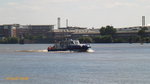 WS 35 (H 3472) am 16.8.2016, Hamburg, Elbe Höhe Airbus  /
schweres Hafenstreifenboot, Wasserschutzpolizei Hamburg / Lüa 17,65 (14,75) m,  B 4,9 m, Tg 1,6 (1,4)  m/ 1 Diesel, MAN, 420 kW (346) (571 (470) PS) / gebaut 2006 bei Barthel Werft, Derben / (Werftangaben in Klammern)
