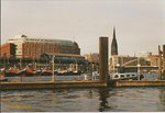 Zeitreise -Hamburg im Jahr 1987: so sah es damals aus, heute ist hier der City-Sportboothafen an den Vorsetzen /
