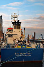 BAD BRAMSTEDT im Hafen von Hamburg.