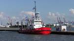Der Hafenschlepper ZP Condon der niederländischen Reederei Kotug wartet in Neumühlen / Övelgönne auf den nächsten Job.