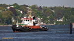 BUGSIER 19 (1)  (IMO 9158472) am 11.5.2017auf das zu assistierende Schiff wartend, Hamburg, Elbe Höhe Finkenwerder  / 

VSP-Schlepper / BRZ 359 / Lüa 30,6 m, B 11,0 m, Tg 5,12 m / 2 x Deutz SBV9M 628, VSP 28 G II, 3690 kW, 5016 PS, 13 kn, Pfahlzug 50 t / 1997 bei Hitzler-Werft, Lauenburg, D / Flagge: D , Heimathafen: Hamburg
