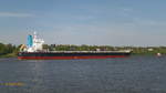 PLAINPALAIS (IMO 9739032) am 11.5.2017, Hamburg einlaufend, Elbe Höhe Finkenwerder /  Massengutfrachter (Bulker) / BRZ 43.037 / Lüa 229 m, B 32,26 m, Tg 14,43 m / 14,5 kn /gebaut 2015 bei