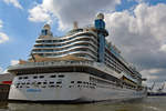 AIDAperla am 26.05.2020 beim Cruise Center Steinwerder in Hamburg