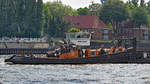 Schub-Schlepper KARL HEINZ (ENI 02307020) am 26.05.2020 im Hafen von Hamburg