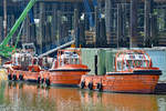 MOORING TUG II (H 7014) und MOORING TUG IV (H 7010) am 26.05.2020 im Hafen von Hamburg