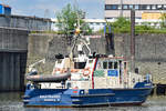 Polizeiboot WS 20 AMERIKAHÖFT (ENI 05114200) am 26.05.2020 im Hafen von Hamburg