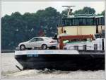 Mit dem  guten Stern , zur Sicherheit, auf der Elbe, 30.06.08. 