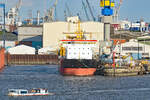 HUGO ABICHT (ENI 04811100) am 02.09.2022 im Hafen von Hamburg.