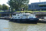 LOTSE 1 (H 3515)  am 15.9.2023 Hamburg, am Anleger Bubendeyufer /     Lotsenversetzboot / BRZ 93 / Lüa 23,2 B 6,2 m, Tg 2,3 m / 13 kn / 1996 bei Grube, Oortkaten bei Hamburg /  Eigner: