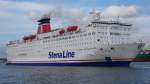 Um 19:00 legt Stena Scandinavica dann auch endlich ab. Auch im Sommer 08