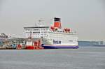  Stena Scandinavica  im Kieler Hafen liegend am 07.09.09