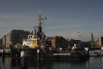 Hochseeschlepper Kiel im gleichnamigen Hafen am 10.2.2014.