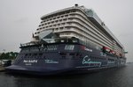 Am 21.5.2016 kam die Mein Schiff 4 das erste Mal in diesem Jahr in den Kieler Hafen.