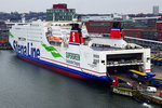 STENA GERMANICA (IMO 9145176) im Hafen von Kiel.