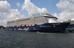 Mein Schiff 4 kam am Morgen des 26.6.2016 von einer Südnorwegen-Kreuzfahrt zurück nach Kiel. Am Abend geht es dann für 10 Tage in die Ostsee.