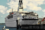 MS Astor (IMO 8506373) am 21.08.2016 im Hafen von Kiel