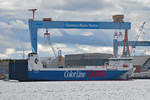 COLOR CARRIER am 3.10.2019 in Kiel einlaufend