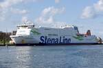 Fährschiff STENA GERMANICA im Hafen / gesehen in Kiel (Deutschland), 10.08.2021