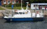 Polizeiboot Habicht in Travemnde am 08.09.2013    