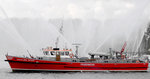 Feuerlöschboot SENATOR EMIL PETERS im Hafen von Lübeck-Travemünde - Aufnahme vom 15.05.2011