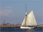 Bei der OLAV TRYGVASON handelt es sich um den Nachbau eines Bristol Channel Pilot Cutter. Travemünde, 05.06.2016.