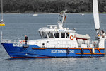 Polizeiboot GREIF der WSP Schleswig-Holstein am 31.08.2016 im Hafen von Lübeck-Travemünde