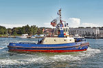 Schlepper SIMSON (IMO 9054365)am 04.06.2016 im Hafen von Lübeck-Travemünde