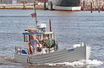 HANNE am 31.08.2016 in Lübeck-Travemünde einlaufend