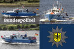 Kontroll- und Streifenboot  Europa 1  der Bundespolizei.