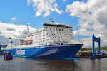 NORDLINK (Finnlines) am 13.08.2017 am Skandinavienkai in Lübeck-Travemünde