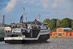 MS KOI (IMO 7928615), Baujahr 1980, wurde im Frühjahr 2014 zum Veranstaltungsschiff umgebaut und fährt nun als Event- und Partyschiff auf Nord- und Ostsee.