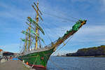 ALEXANDER VON HUMBOLDT II (TSG 404) am 23.9.2017 im Hafen von Lübeck-Travemünde 