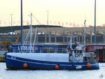 GOT 10 Hanseat (IMO: 5142308) fährt zum Fischen raus. (Travemünde, April 2019)