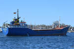 Das Frachtschiff Largona (IMO: 7713345) auf dem Weg zur Ostsee.