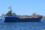 Das Frachtschiff Largona (IMO: 7713345) auf dem Weg zur Ostsee. (Travemünde, April 2019)