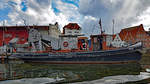 Schlepper TITAN, Baujahr 1910, am 8.9.2019 in Lübeck