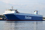 FINNTIDE , Ro-Ro Cargo , IMO 9468920 , Baujahr 2012 , 217.6m × 26.5m , Travemünde , 15.10.2019