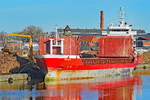 ADRIATA (IMO 9005376) am 05.02.2020 im Hafen von Lübeck ( Wallhafen )