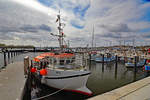 TRA 16 am 09.04.2020 im Fischereihafen von Lübeck-Travemünde