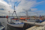 TRA 1 am 09.04.2020 im Fischereihafen von Lübeck-Travemünde