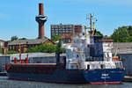 KEIT (IMO: 9333450, MMSI: 248275000) am 31.05.2020 im Hafen von Lübeck, Konstinkai