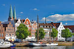 Segelschiff JOHANNE (Baujahr 1905) am 21.06.2020 in Lübeck, An der Untertrave