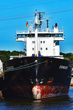 CONGER (IMO 9122227),zurzeit  Auflieger , am 20.09.2020 am Querpier des Lehmannkai 2 in Lübeck.